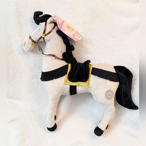 Disney Sleeping Beauty Prince Phillip Samson stuffed animal Horse soft Plush NWT